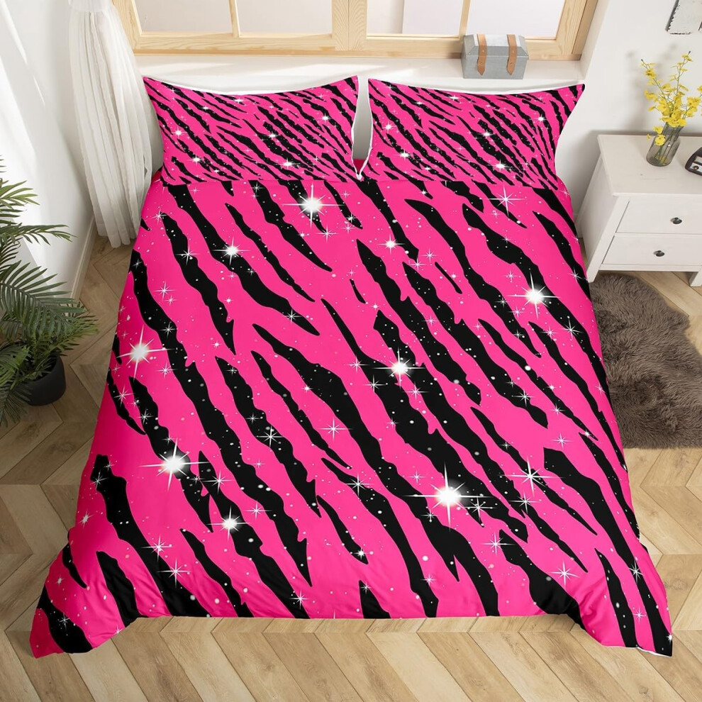 (Black?pink, Super King(No Comforter)) Coffee Gnome Bedding Set Double,Cartoon Gnome for Coffee Lovers Duvet Cover,Brown And White Gnome Comforter Cov