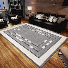 (Beige - comfy Rug design 3 , 120 x 170 cm) Extra Large Area Rugs Bedroom Carpet Living Room Hallway Runner Rug Floor Mat