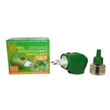 Xpel mosquito insect plug in & refill for european use - lasts 45 days