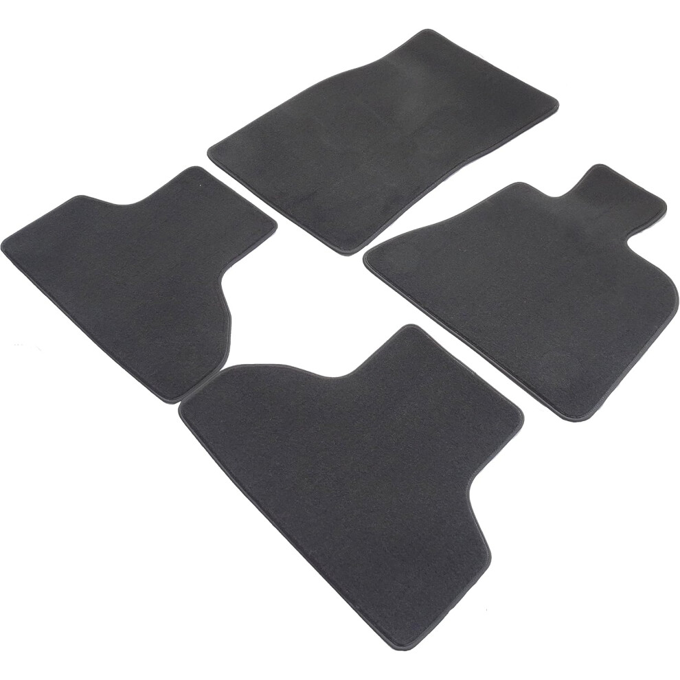 Genuine Partsdealers Floor Mats For Bmw X5 X6 2013-2018 F15 F16 Premium Tailored Velour Mat Set Anthracite 90610530