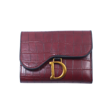 (Wine Res) Wallets Fashion Luxury Brand Leather Hasp Purse Wo