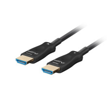 Lanberg M/M v2.1 HDMI-kabel 10m 8K sort optisk AOC