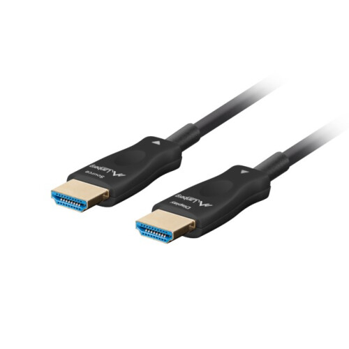 Lanberg M/M v2.1 HDMI-kabel 10m 8K sort optisk AOC