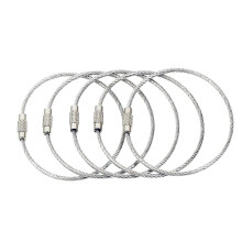 Bluecosto 5x czysty stal nierdzewna petla sznurkowa do tagw bagazu