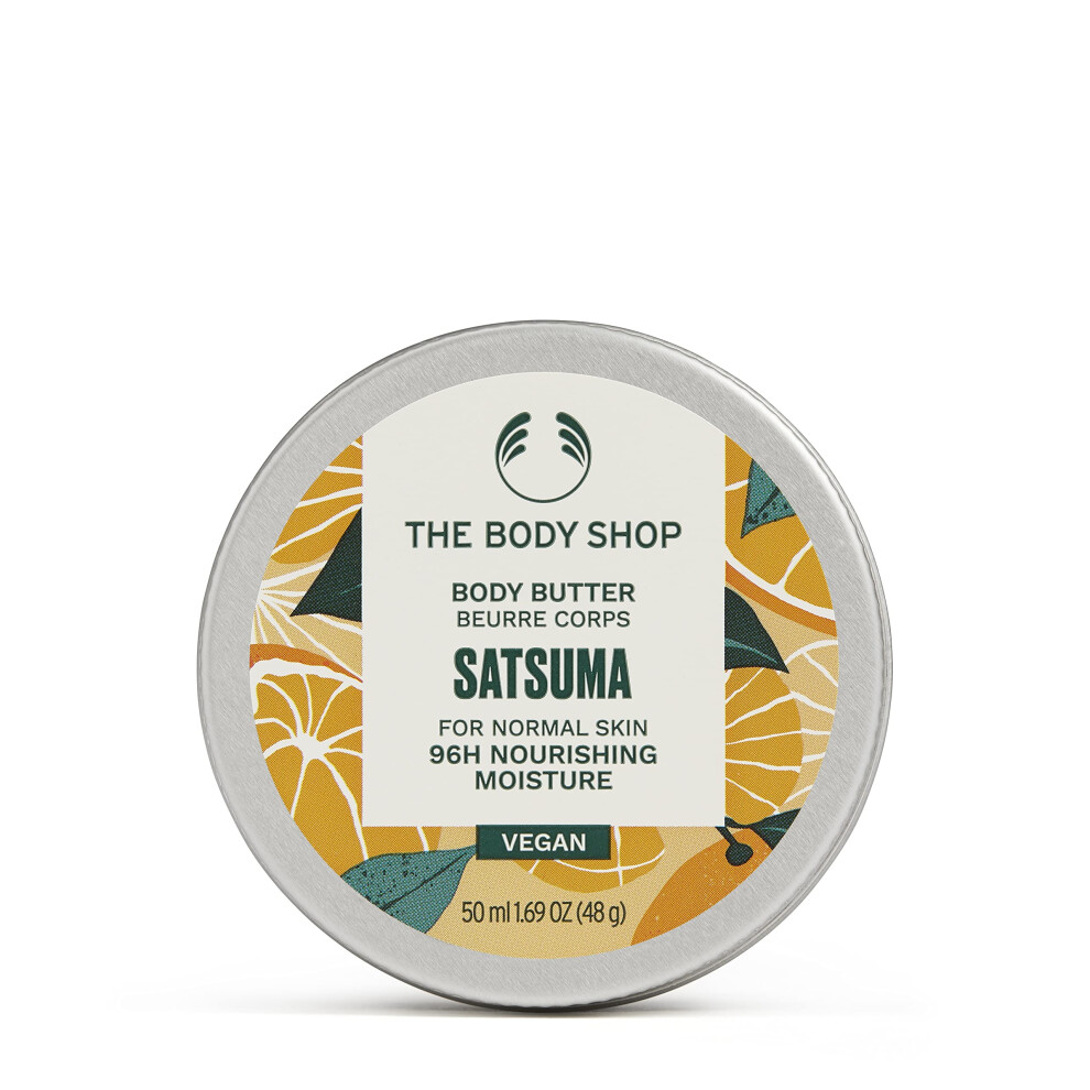 The Body Shop Satsuma Body Butter - Nourishing & Moisturizing Skincare for Normal Skin - Vegan - 169 oz