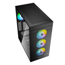 Caja de PC - SHARKOON - Rebel C50 - Negro - RGB - ATX