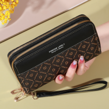 (black) Classic Wallet, Large Capacity Clutch Purse With Z