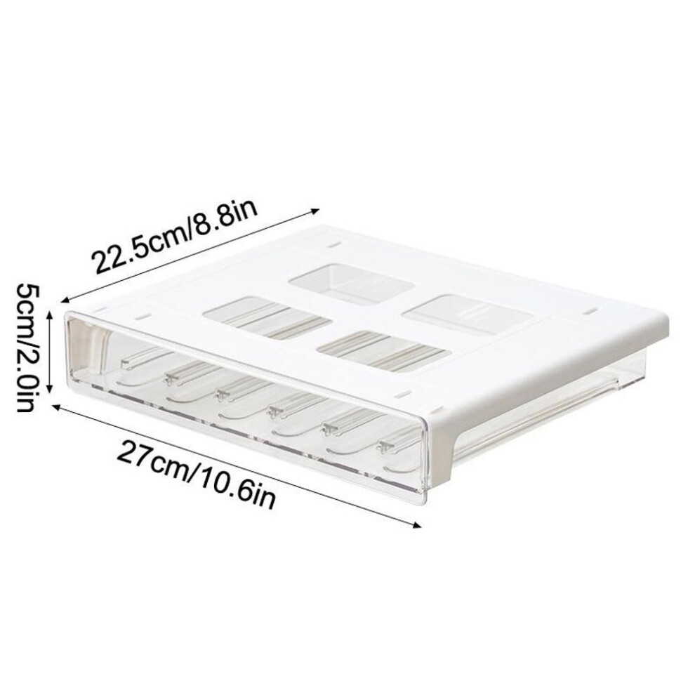 Coffee Capsule Holder Capsule Coffee Tea Bag Storage Rack Drawer Organizing Box No Punching Required Space Saving Storage Box