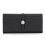 (Orange) Genuine Leather Long Women Large Capacity Wallets 6