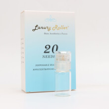 (1.5mm)Lanury Roller wasserlöslich 20 Nadeln Gesicht Hautpflege Beauty Tool Behandlung