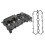 NTY ENGINE VALVE COVER FOR AUDI A4 04- A6 05- SEAT EXEO 09- 6