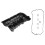 NTY ENGINE VALVE COVER FOR MINI COOPER 1.6 06- ONE 1.4 06- 1.6 10- 3