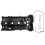 NTY ENGINE VALVE COVER FOR FORD S-MAX GALAXY 2015- KUGA 2012- 2