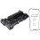 NTY ENGINE VALVE COVER FOR FORD EDGE 2012-,ESCAPE 2013- 6