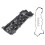 NTY ENGINE VALVE COVER FOR PORSCHE CAYENNE 4.8 4.8T 11- 3