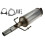 NTY DIESEL PARTICULATE FILTER FOR OPEL MERIVA A 03- 1