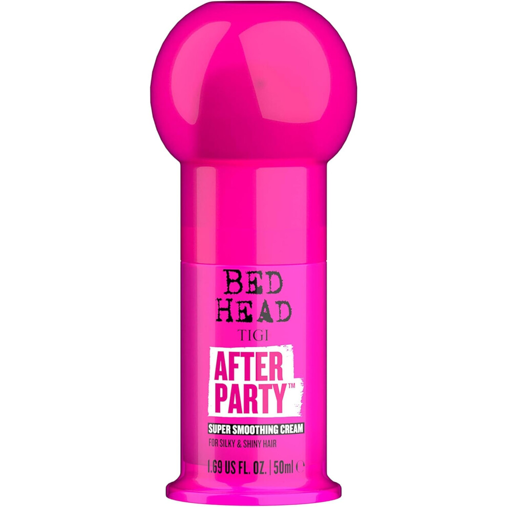 (Bed Head by TIGI - After Party Hair Smoothing Cream - For Silky and Shiny Hair - Travel Size - 50 ml) Bed Head by TIGI
