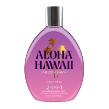 Tan Incorporated Aloha Hawaii Neon Bay Lotion de bronzage rouge clair et foncé