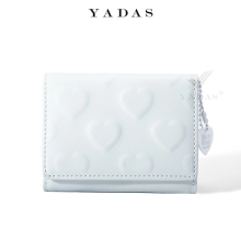(blue) Womeninchs Money Clip Solid Color Love Imprinted P