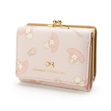 (melody) Hello Kitty Purse Women Cute Wallet PU Sanrio Shor