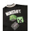 Minecraft (10-11 Years) Minecraft Varsity Jacket (Boys Black) 5