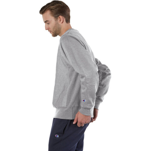 Voksen Reverse Weave Crew - White - S (D0102H7DVQP) 2