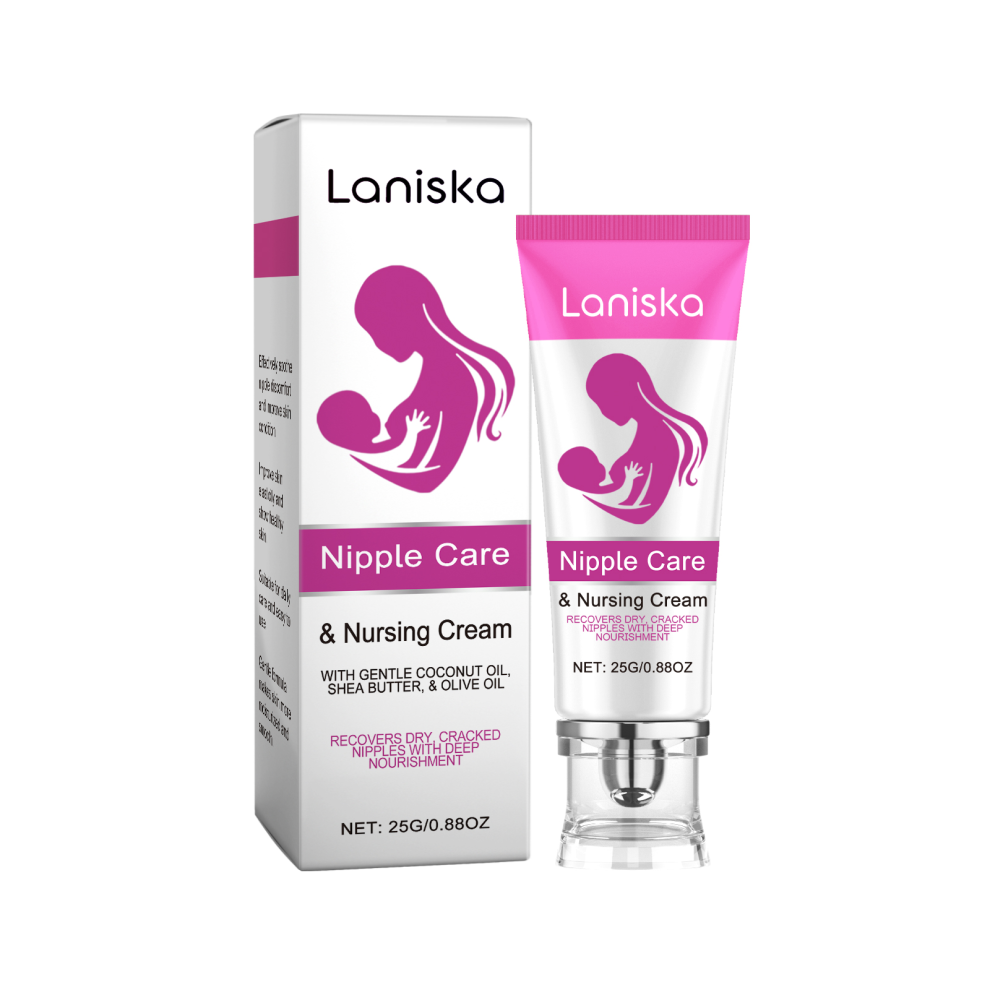 Laniska Nipple Care Cream - Cr??me Douce Hydratante pour un Soulagement Apaisant 25g
