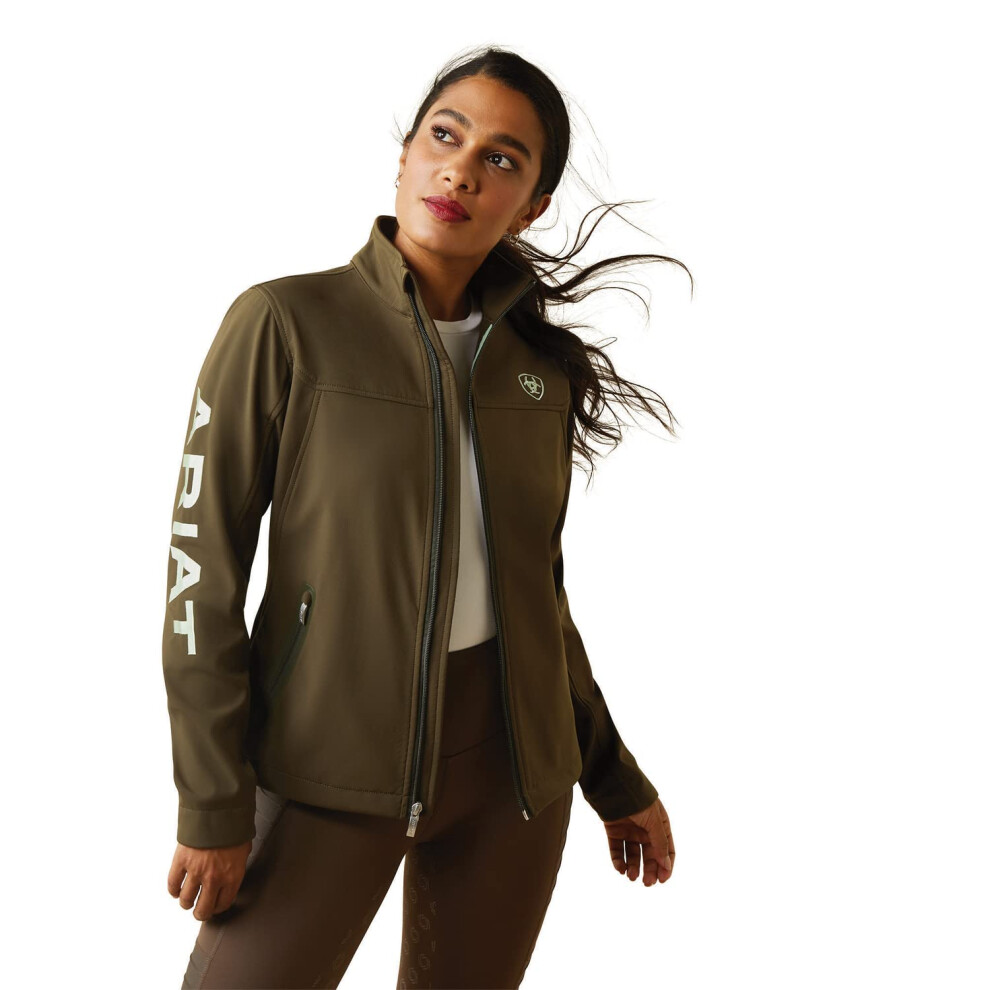 Ariat Female New Team Softshell Jacket Relic X-Large