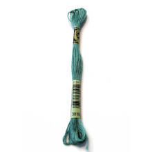 DMC 117-3816 Mouline Cotton bumbac Six Broderie Strand Firs Fuls Ceadon Green 8,7-Yard