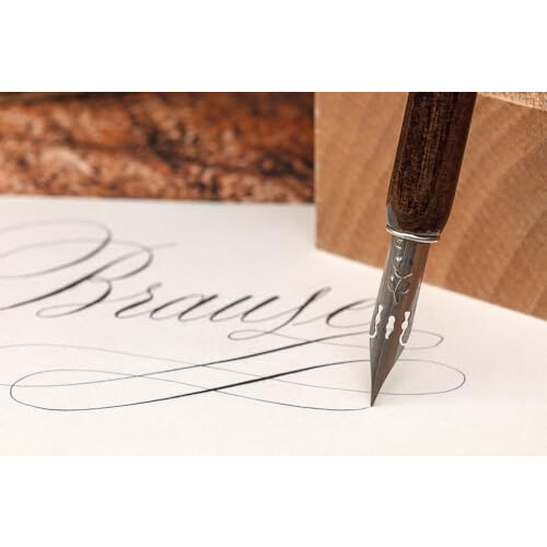 Brause - Ref 318030B - Plumes de calligraphie Bandzug 3 mm (Pack de 3) - Chi 2
