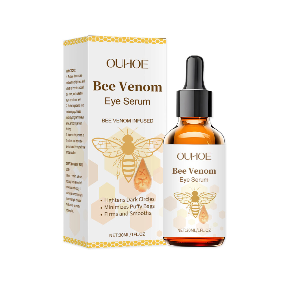 OUHOE Bee Venom Eye Serum - Moisturizes & Protects Skin - 30ml