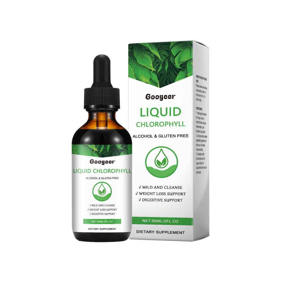 Googeer Liquid Chlorophyll Body Treatment - Revitalize Skin - 60ml