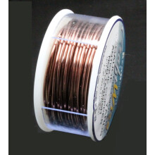 The Beadsmith Wire Elements Kzmuves drt  szennyezodsll, lgy temper, kerek, antik rz szn  1 mm, 18 Gauge 7 Yard ors  kszerkszts Drtcs