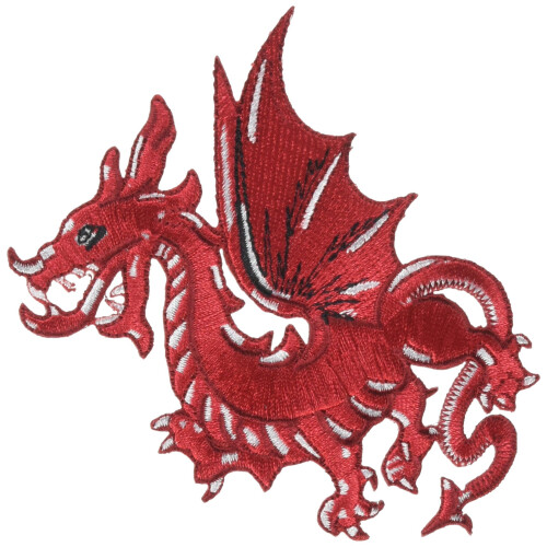 C&D Visionary Application Red Dragon Patch
