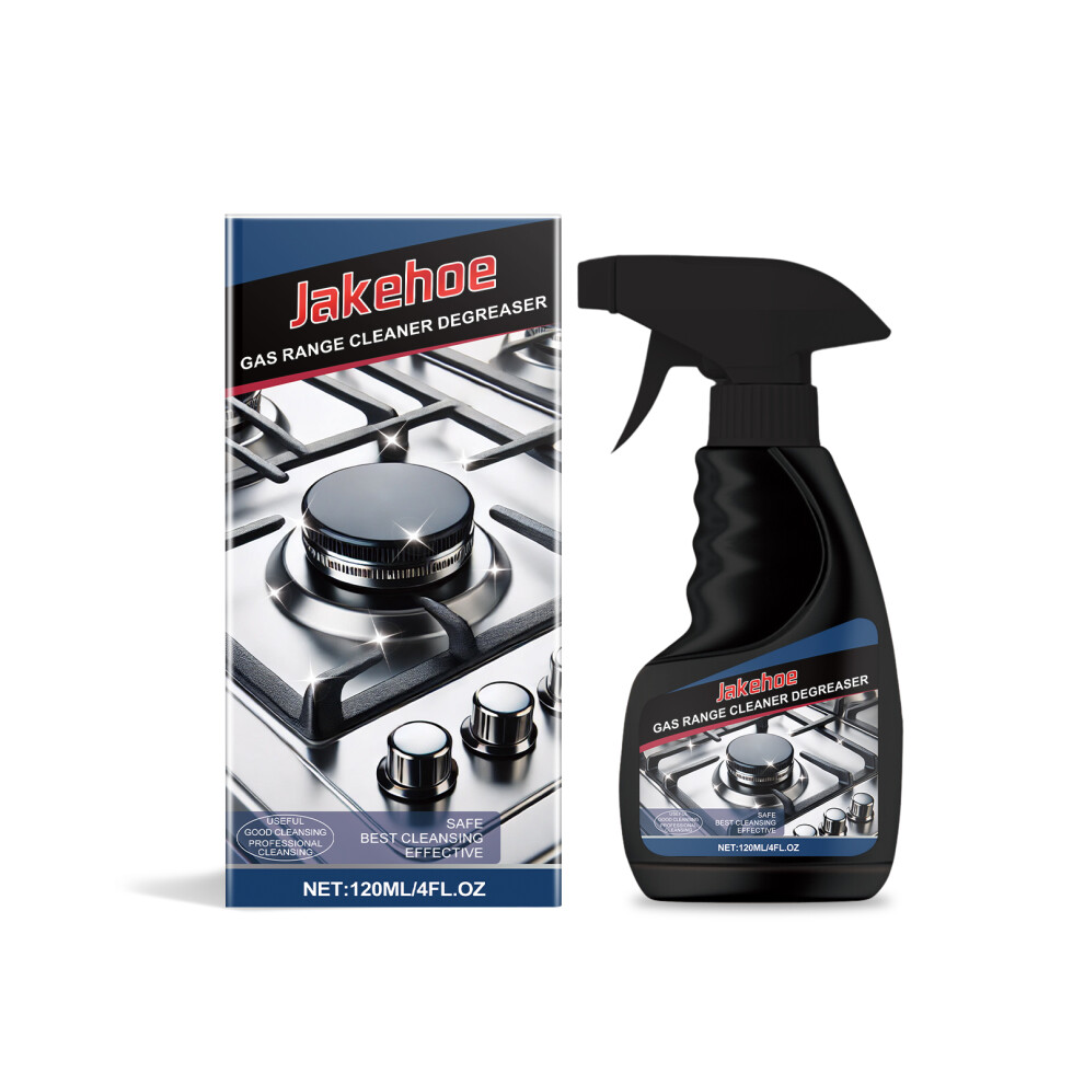 Jakehoe Nettoyant pour Plaque de Cuisson au Gaz - D??tachant Multi-Fonctions pour Brillance - 120ml