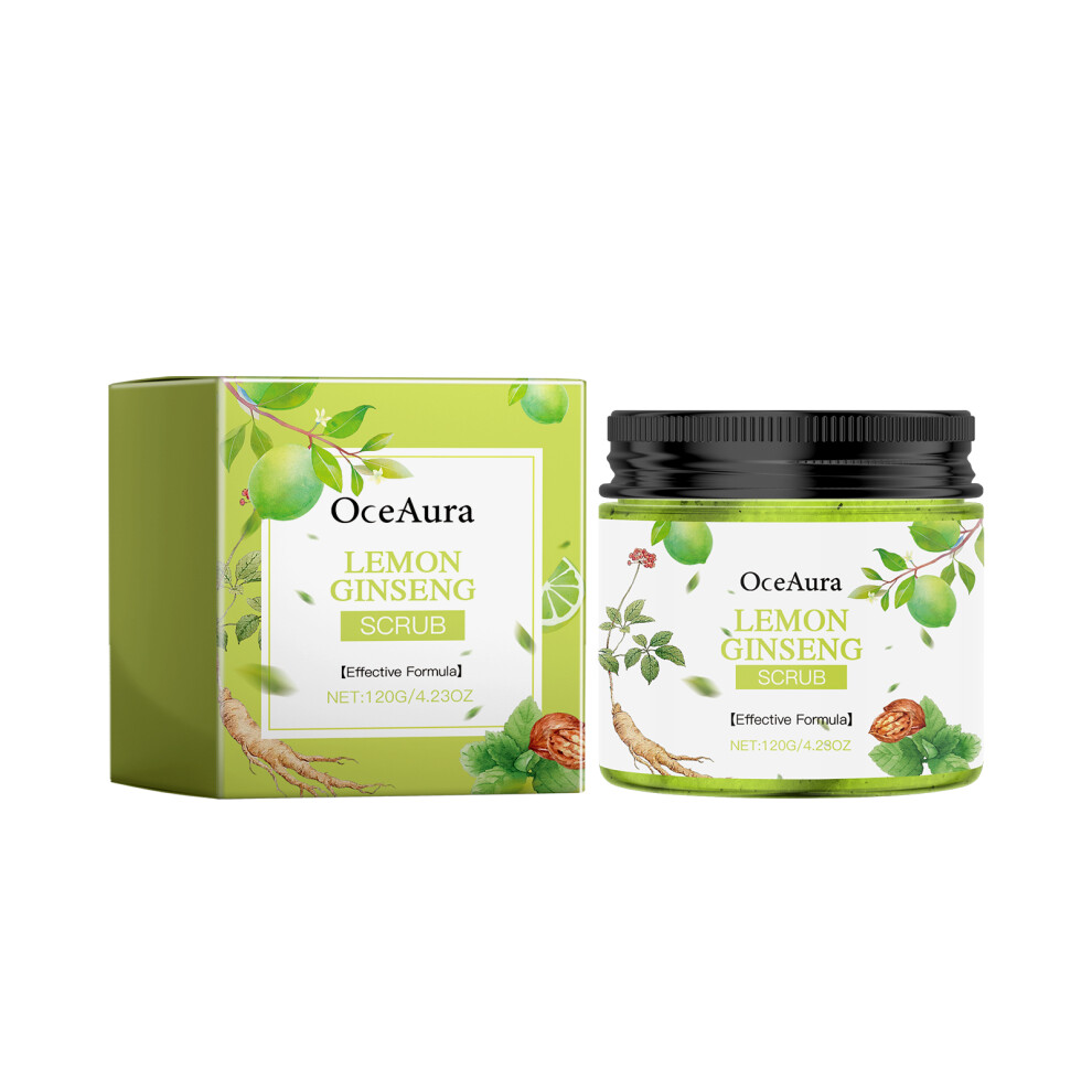 Oceaura Exfoliating Body Scrub - Hydrate, Nettoie Et Hydrate - 120G, Citron Ginseng-image