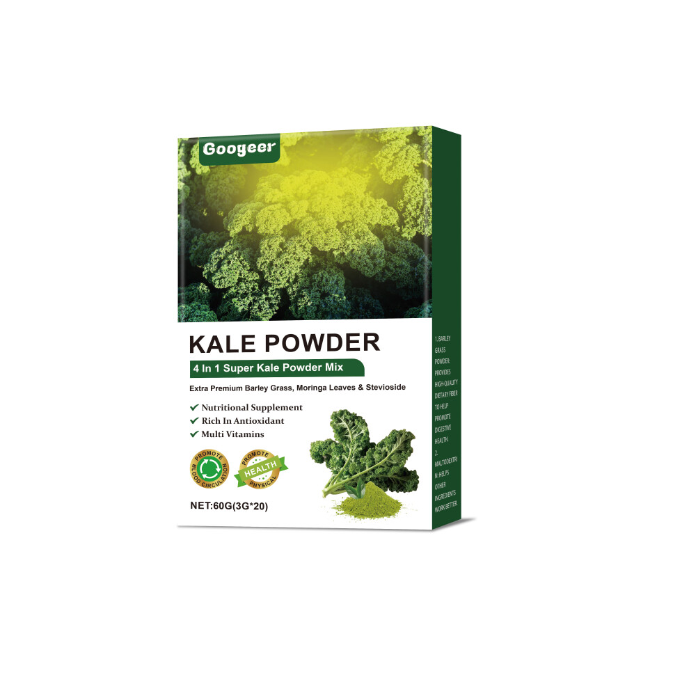 Googeer Poudre De Kale Traitement Corporel - Nourrir Le Bien-??Tre De La Peau 60G-image