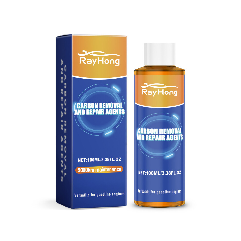 Rayhong Engine Carbon Removal Agent - Anti-Wear & Noise Reduction, 100ml
