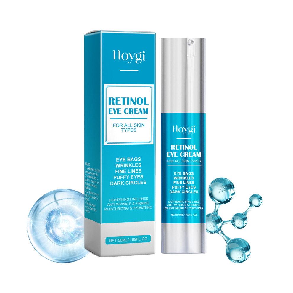 Hoygi Retinol-Augencreme – Feuchtigkeitsspendend, Straffend Und GläTtend Mit Kollagen, 50 Ml-image