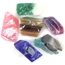 Soap Rocks Set 6 Piece Palm Stones Random Variety Pack Bundle TS Pink