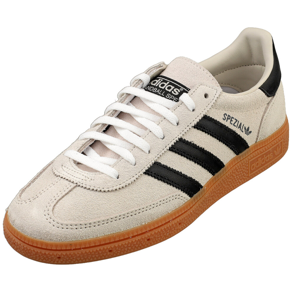 adidas Handball Spezial Womens Fashion Trainers in Aluminium Black - 7.5 UK