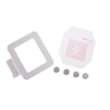 Liten metallhopp fr Husqvarna Viking Designer Topaz Diamond Embroidery Machine 100x100mm 4 """" X4 """"