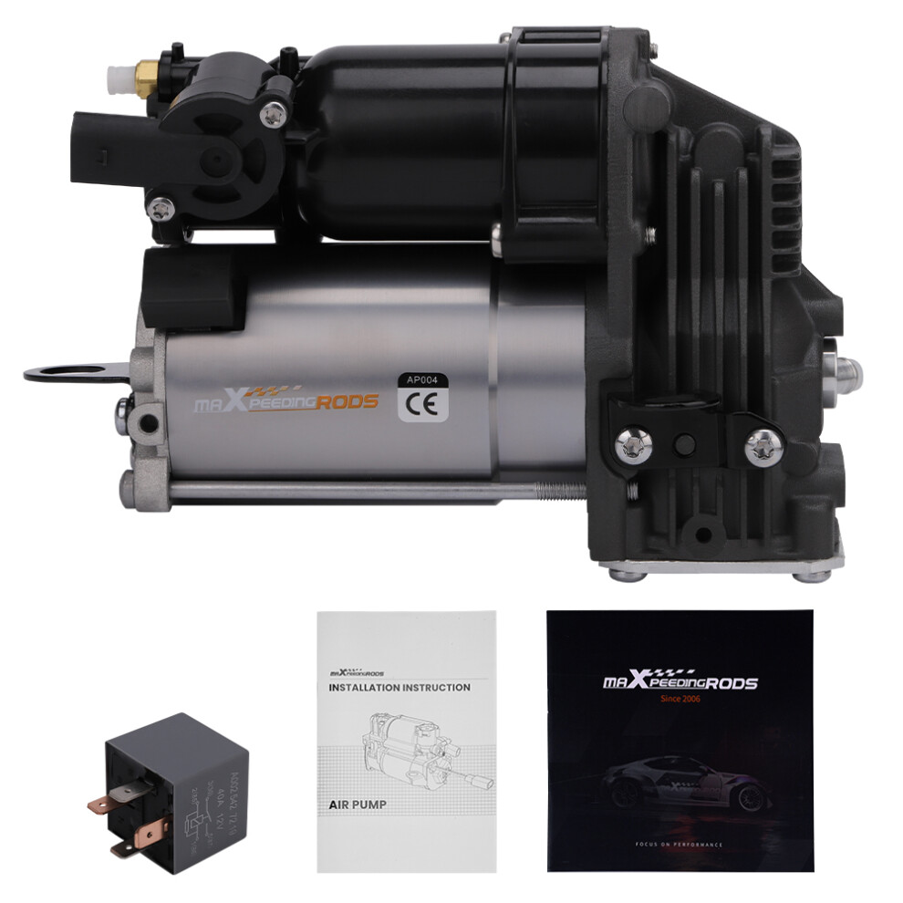 Air Suspension Compressor Pump For Mercedes Gl Class X166 1663200104 W/ Relay 6941324435113