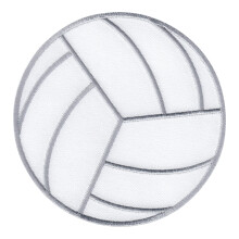 Patchmommy Volleyball Patch Sports Ball Iron On/Coase On - Aplica?ii pentru copii pentru copii