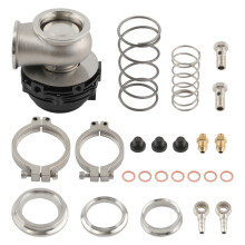 Nero Valvola Di Sfiato for Turbo Universali Con Wastegate Da 44 Mm 17PSI/14PSI