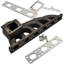 T3 T4 Turbocompressore Cast Iron Turbo Manifold For BMW E34 520i 525i M50TU