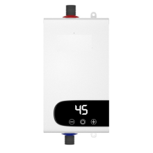 4500 W Elektrischer Warmwasserbereiter - Schnelle Aufheizung, 100 L Fassungsvermögen, ABS + Edelstahl, LED-Display, EU-Stecker