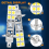 4 StüCke H1 6000K Super 80W LED Scheinwerfer Birnen Kit 7