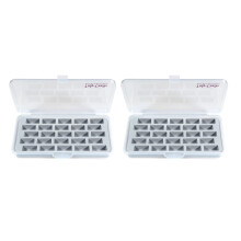 Tidy Craft - Bobin Box Organizers Set of Two - Durable Case avec un couvercle serr pour vos besoins de couture et de courte