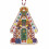 Mill Hill Counted Cross Stitch Gingerbread Chalet, Πολυχρωμο 1